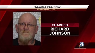 Hendersonville man faces charges, including 'secret peeping,' deputies say