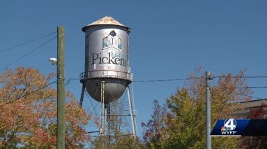 Historic Pickens water tower may come down; residents rally to save it