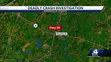 Driver dies after driving off Greenville Co. highway, going down steep embankment, coroner says