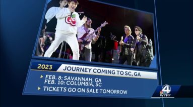 Journey coming to SC, GA