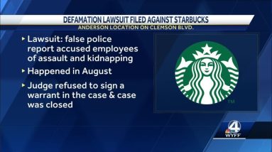 Anderson Starbucks workers file lawsuit over police report claiming assault, kidnapping