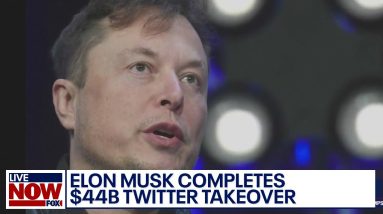 Elon Musk completes Twitter takeover, ousts 3 top execs | LiveNOW from FOX