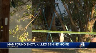 Man found shot behind home, coroner responds to scene