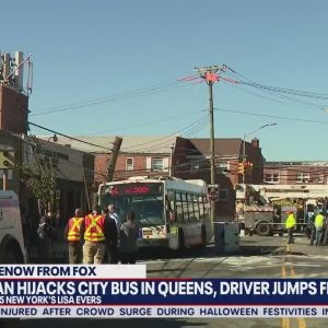 Man hijacks city bus in Queens with passengers onboard