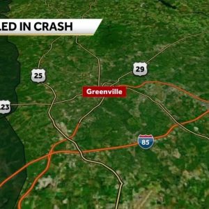 Man killed in Greenville County crash