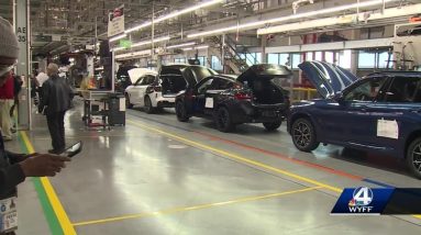BMW announces plans to build electric cars in Spartanburg County, South Carolina