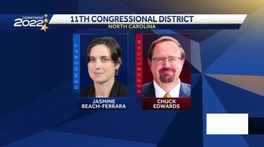Chuck Edwards, Jasmine Beach-Ferrara vying to represent Western North Carolina in Congress