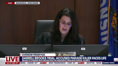 Judge strips Darrell Brooks' right to testify based on conduct -- he wasn't happy | LiveNOW from FOX
