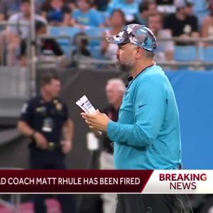 Panthers fire head coach Matt Rhule