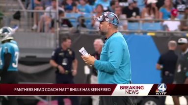 Panthers fire head coach Matt Rhule