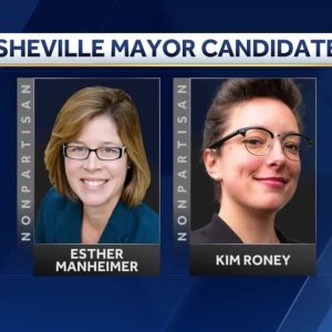 Race for Asheville Mayor: Esther Manheimer vs. Kim Roney