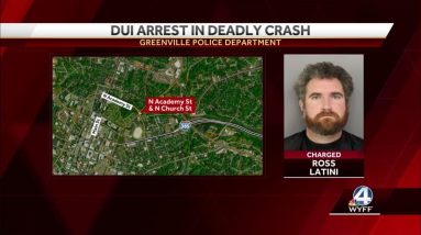 DUI charges filed in downtown Greenville crash that left man dead, report says