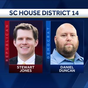 SC State House District 14: Rep. Stewart Jones vs. Daniel Duncan