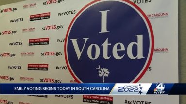 SCvotes.gov website down on the first day of early voting