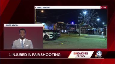 Shooting at Upstate fair leaves 1 injured, officers say