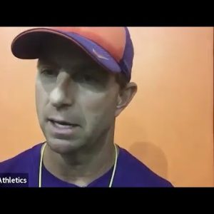 'All that is behind us,' Clemson Coach Dabo Swinney reacts to players lawsuit