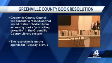 Greenville County Council to consider restricting child access to some books in public libraries