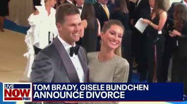 Tom Brady, Gisele Bundchen announce divorce | LiveNOW from FOX