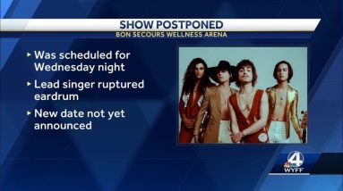 Upcoming concert in Greenville will be rescheduled