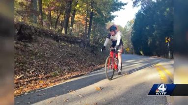 Cyclist uses Paris Mountain to climb Mt. Everest, support friend's cancer journey