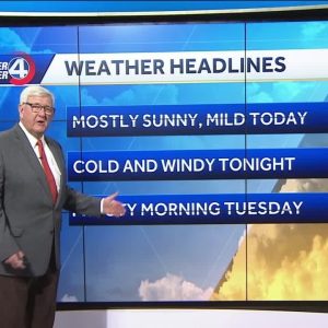 Videocast: Freeze warnings for tonight