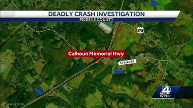 Woman killed in single-vehicle crash in Pickens County, troopers say