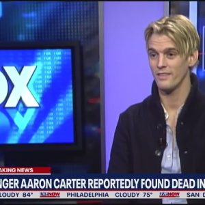 Aaron Carter reportedly found dead at California home