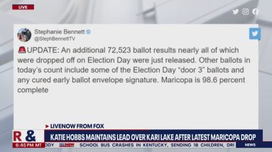 Katie Hobbs maintains lead over Kari Lake in Arizona governor race | LiveNOW from FOX
