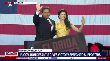 Ron DeSantis defiant acceptance speech: 'Never surrender to the woke mob' | LiveNOW from FOX