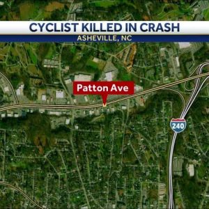 Cyclist killed in Asheville crash