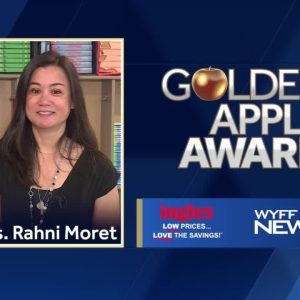 Golden Apple Award Winner: Mrs. Rahni Moret