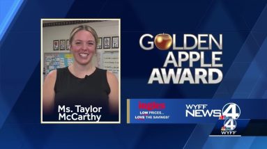Golden Apple Award Winner: Ms. Taylor McCarthy