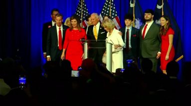 Gov. Henry McMaster speaks to supporters after winning reelection