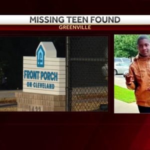 Greenville officers find missing teen