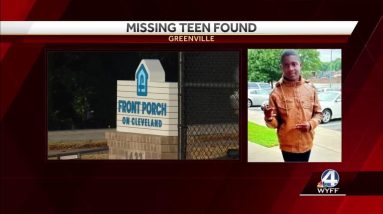 Greenville officers find missing teen