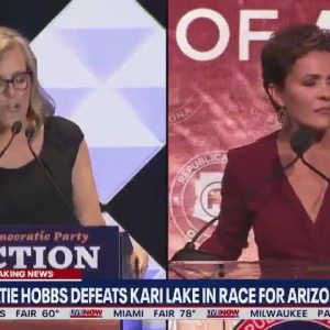 Katie Hobbs beats Kari Lake to become Arizona's next governor