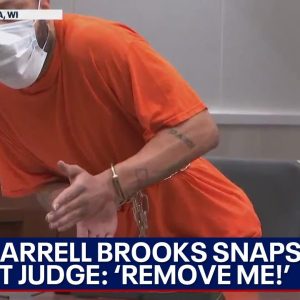 Darrell Brooks removed after exploding at judge over shock device | LiveNOW from FOX