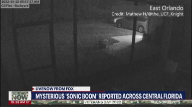 LISTEN: Audio of mysterious 'sonic boom' heard across Central Florida
