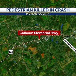 Man killed in Pickens County crash