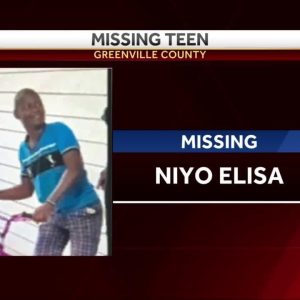 Missing teen in Greenville County