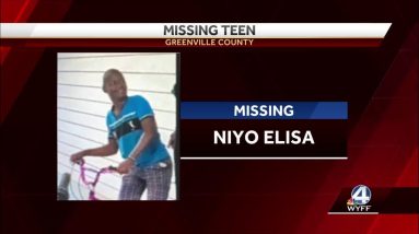 Missing teen in Greenville County