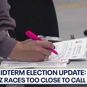 Midterm election: AZ races too close to call, Maricopa county printing problems | LiveNOW from FOX