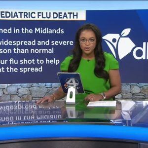South Carolina reports first pediatric flu-related death