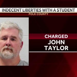 Teacher charged with indecent liberties with student, deputies say