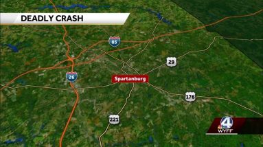 Driver strikes two curbs then tree in deadly crash in Spartanburg, troopers say