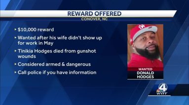 $10,000 reward for NC murder suspect who's considered armed and dangerous, DOJ say
