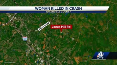 Woman killed in Greenville County crash