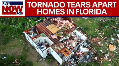 Florida tornado damage: Roofs ripped off homes in Horsford, FL | LiveNOW from FOX