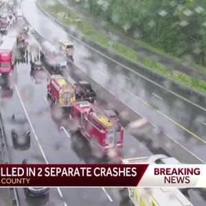 2 deadly crashes on I-85 in Cherokee County