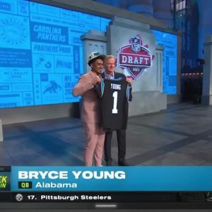 Carolina Panthers draft Alabama's Bryce Young with No. 1 overall pick